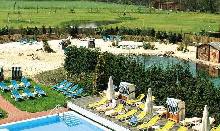 Hotelbild Garten mit Golfplatz