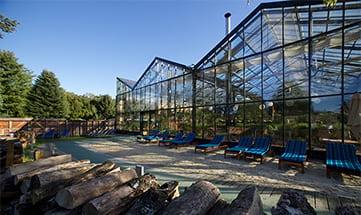 Außenansicht vom Glashaus