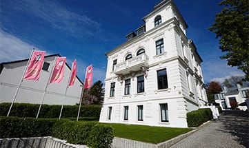 Aussenansicht vom Boutique Hotel Villa am Ruhrufer